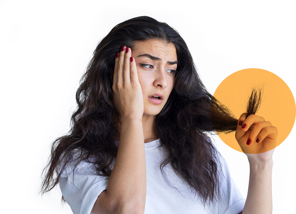 Žena s dlouhými vlasy